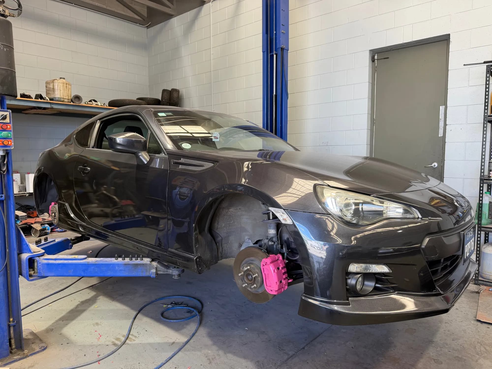 Finished caliper painting