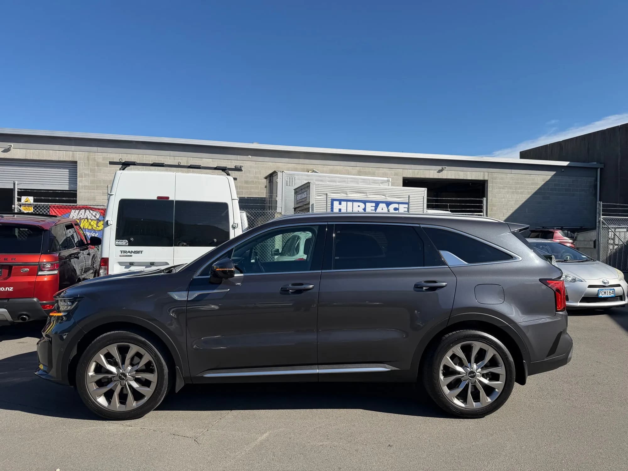 Kerb-damaged alloy wheel before repair